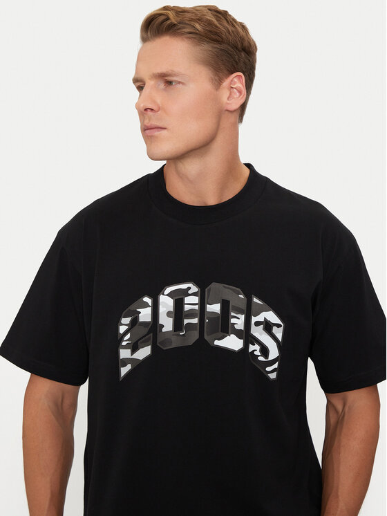 2005 2005 T-krekls Arc Melns Regular Fit