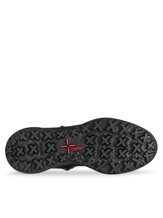 Geox Geox Schnürstiefeletten D Pg1X B Abx D46VRB 08522 C9999 Schwarz