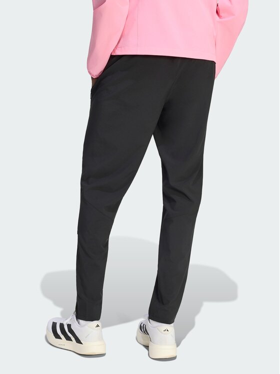adidas adidas Spodnie materiałowe 162104 Czarny Regular Fit