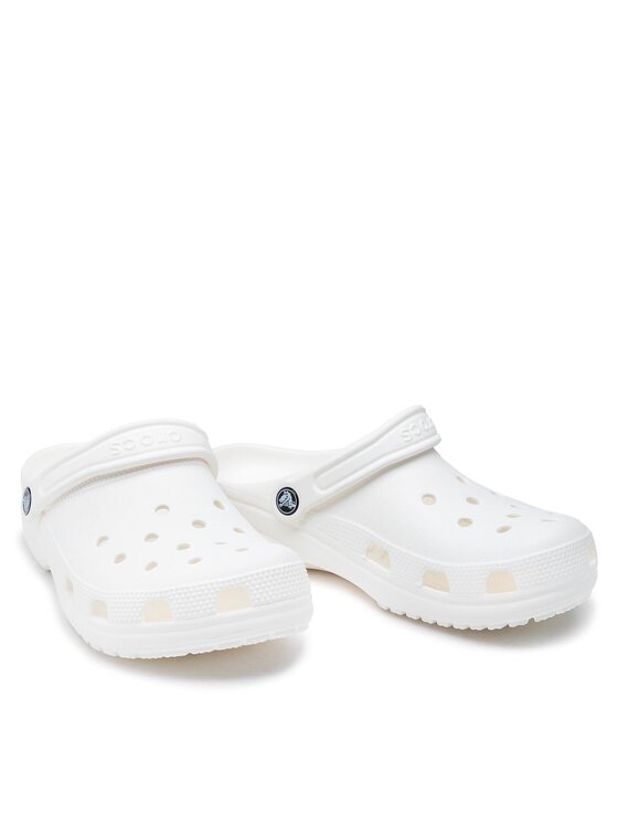 Crocs Crocs Natikače Classic 10001 Bijela