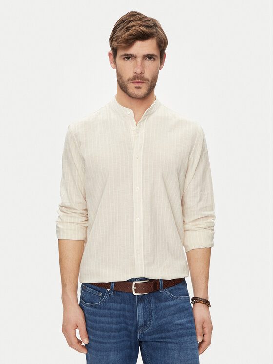 Pepe Jeans Pepe Jeans Košulja Pamphill PM308499 Bež Regular Fit