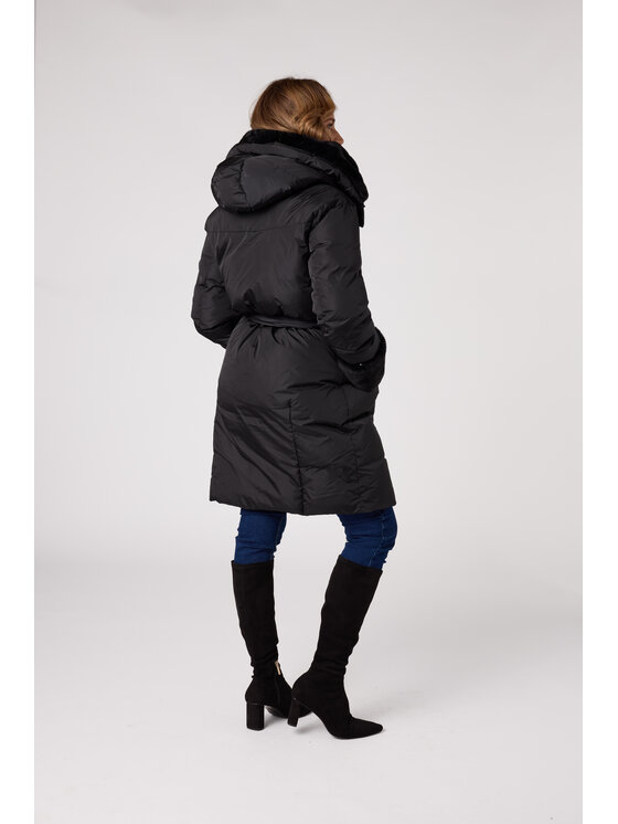 QUIOSQUE QUIOSQUE Zimní bunda QUIOSQUE 9VS007299 Černá Regular Fit