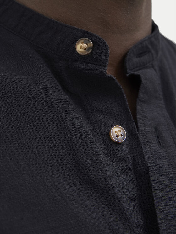 Jack&Jones Jack&Jones Πουκάμισο Summer 12269319 Μαύρο Comfort Fit