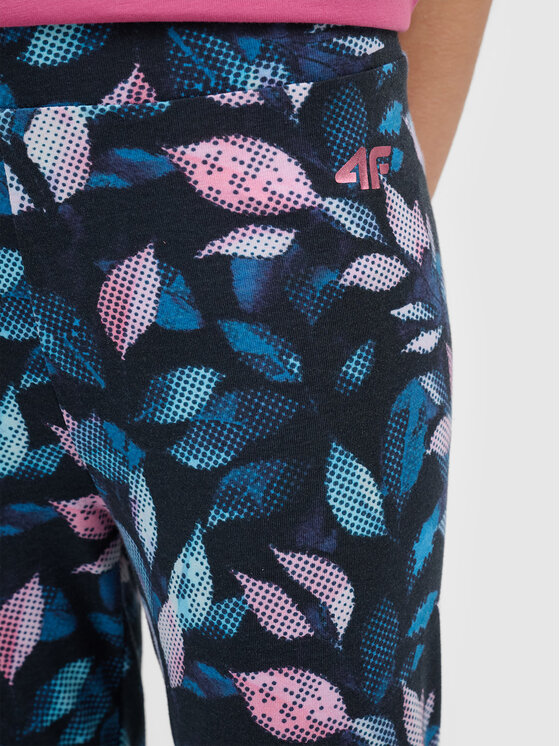 4F 4F Legginsy 4FJWAW26TTIGF314-90A Kolorowy
