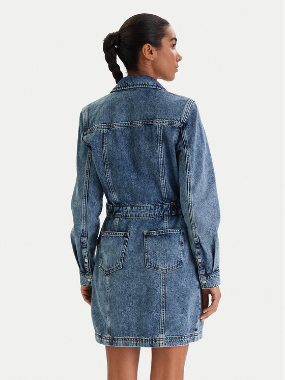 Karl Lagerfeld Jeans Karl Lagerfeld Jeans Jeans obleka B1W13036 Modra Regular Fit