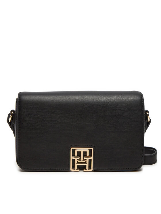 Tommy Hilfiger Tommy Hilfiger Ročna torba Reset Crossover AW0AW16298 Črna