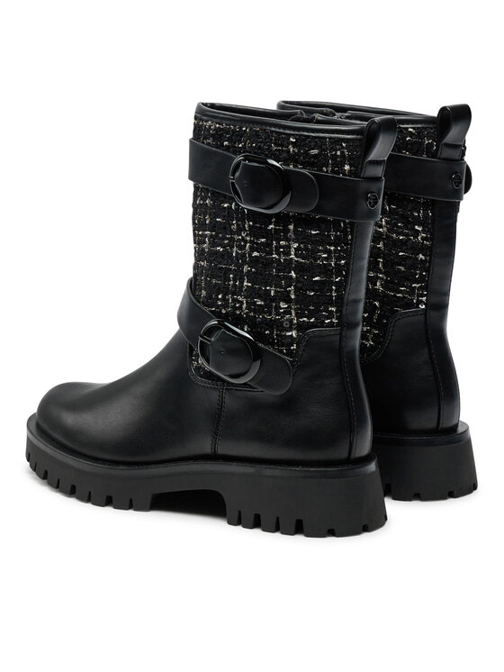 Tamaris Tamaris Polokozačky 1-25834-41 Černá