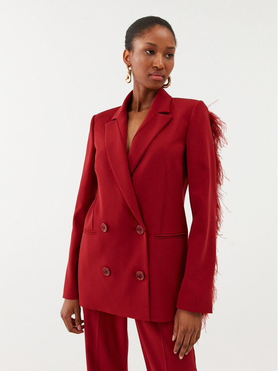 Patrizia Pepe Patrizia Pepe Піджак 8S0473/A6F5-R799 Червоний Regular Fit