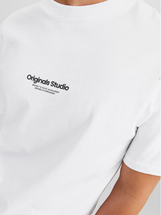 Jack&Jones Jack&Jones T-shirt Vesterbro 12240121 Bijela Relaxed Fit