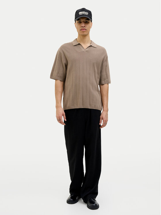 Jack&Jones Jack&Jones Megztinis Varenna 12272578 Smėlio Relaxed Fit