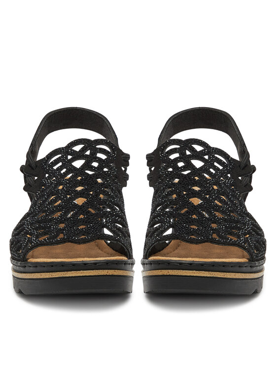 Rieker Rieker Sandalen CEO-67465-00 Schwarz