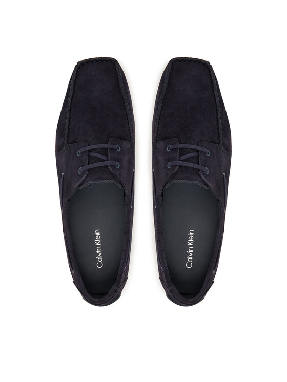 Calvin Klein Calvin Klein Mokasyny Driver Boat Su HM0HM02084 Granatowy