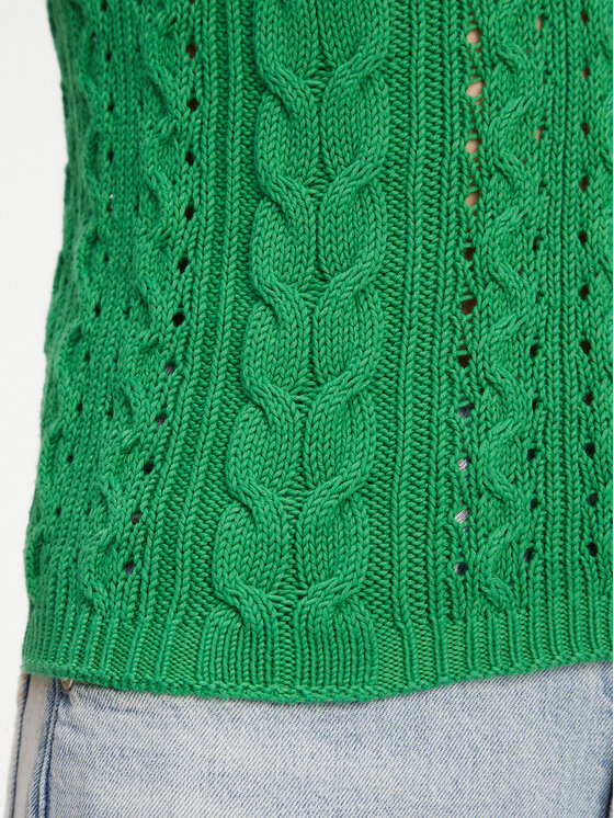 United Colors Of Benetton United Colors Of Benetton Τοπ 101TDH01B Πράσινο Slim Fit