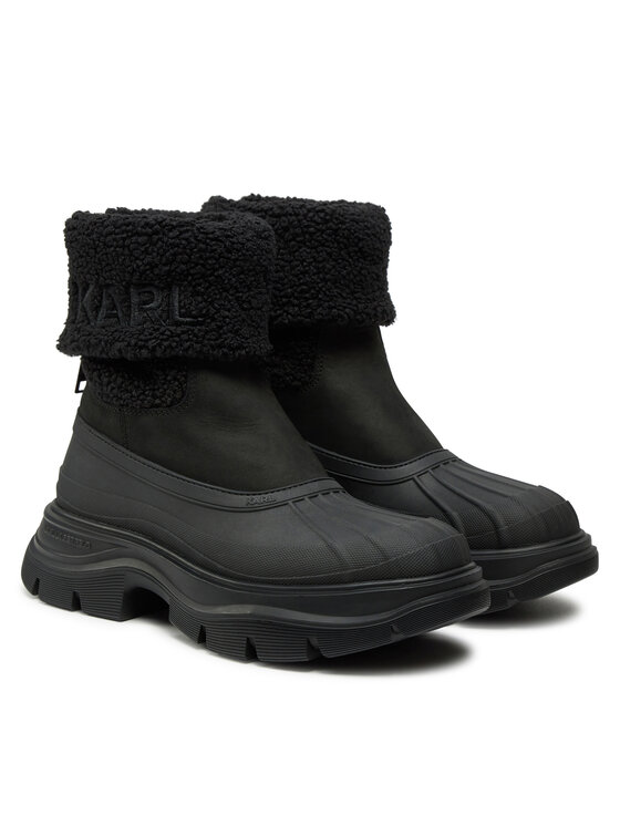 KARL LAGERFELD KARL LAGERFELD Čizme KL42964 Crna