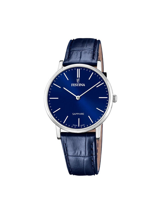Festina Festina Zegarek Swiss Made 20012/3 Granatowy