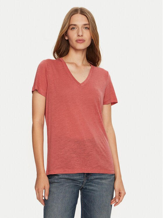 Lee Lee T-Shirt 112355200 Růžová Regular Fit