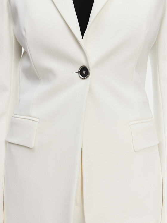 PINKO PINKO Zakó 104903 A1L3 Fehér Regular Fit