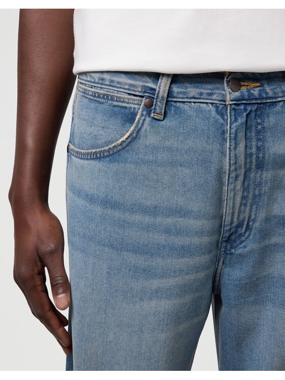 Wrangler Wrangler Jeansy Loose Straight Niebieski Straight Leg