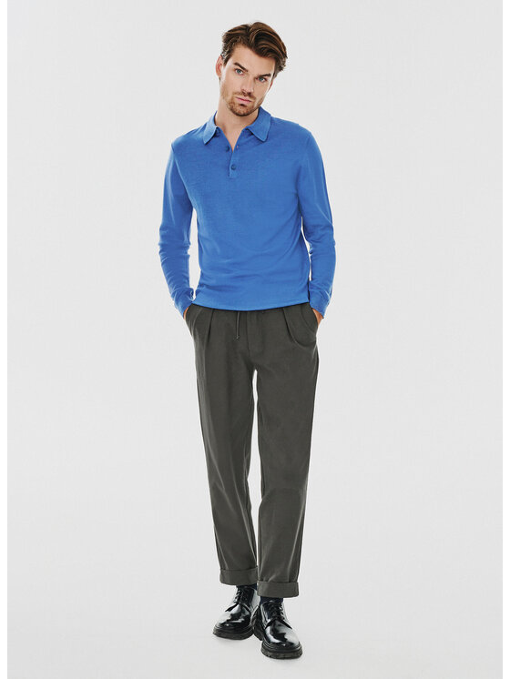 Pako Lorente Pako Lorente Sweter P24WF-2X-012 Niebieski Classic Fit