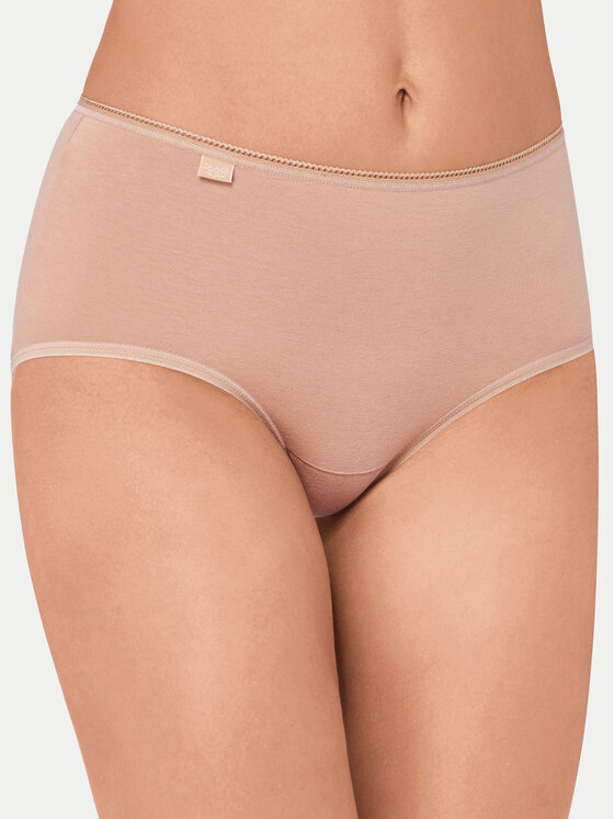 Sloggi Damen 24/7 Cotton Midi C3P Slip, Spazzola, 38-image