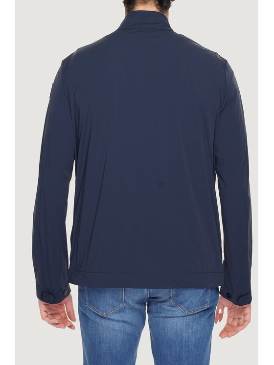 SUNS SUNS Giacca di pelle BARRA STRECH Blu To Fit