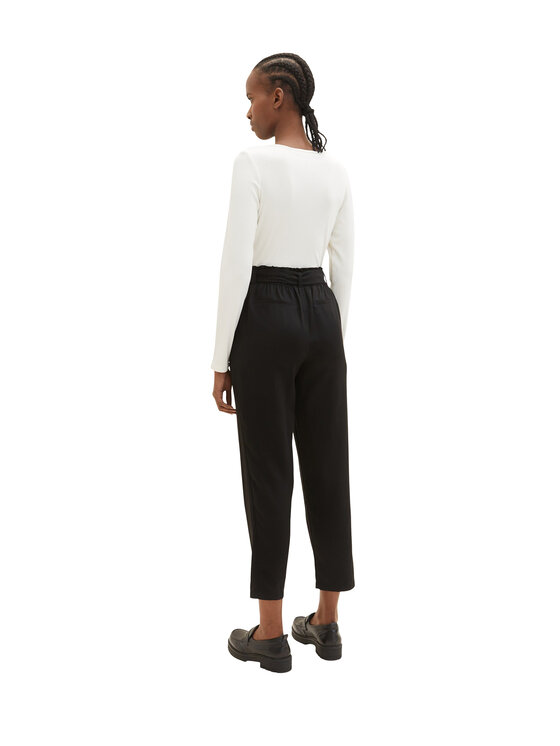 Tom Tailor Denim Tom Tailor Denim Hlače 1035436 Crna