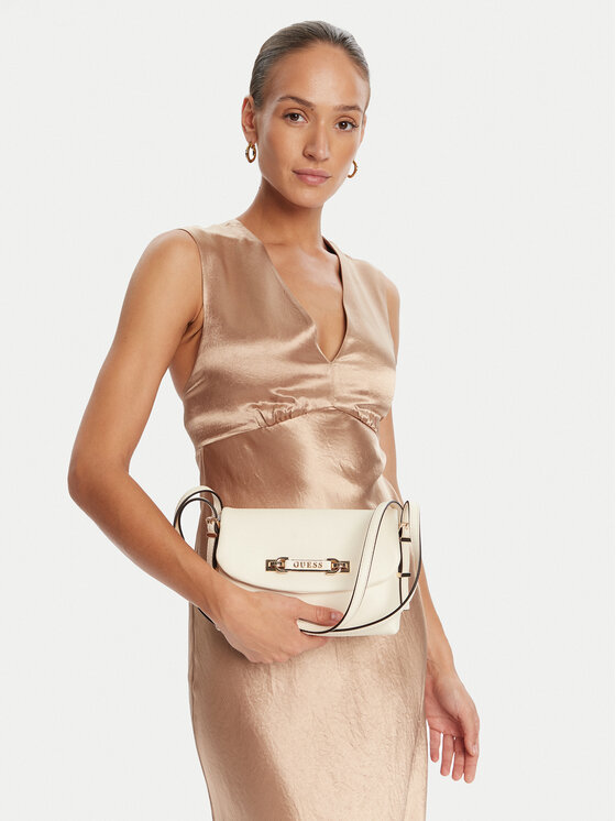 Guess Geantă Lefia HWBG96 44190 Crem