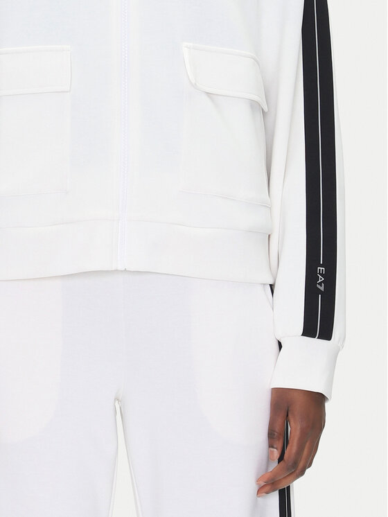 EA7 Emporio Armani EA7 Emporio Armani Світшот 7W000171 AF12643 U0002 Білий Regular Fit