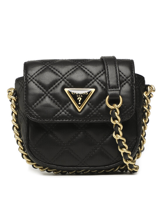 Guess Дамска чанта Giully (QA) Mini Bags HWQA87 48730 Черен Modivo.bg