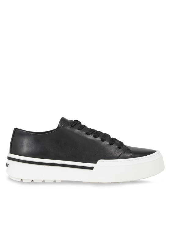 Calvin Klein Superge Low Top Lace Up HM0HM01177 Črna