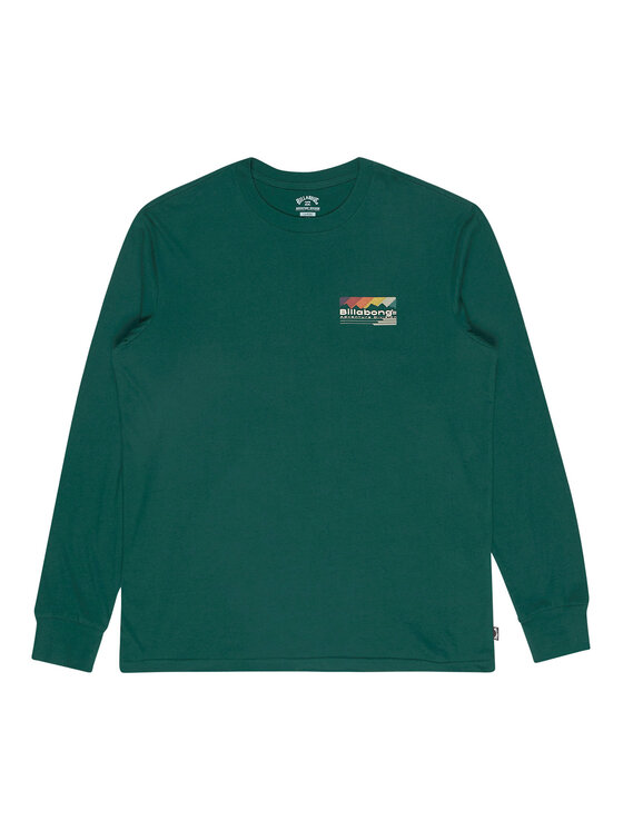 Billabong Billabong Тениска с дълъг ръкав Range EBYZT00391 Зелен Regular Fit