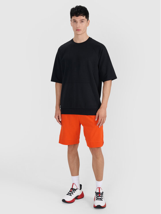 4F 4F Bluza BASKET Czarny Regular Fit