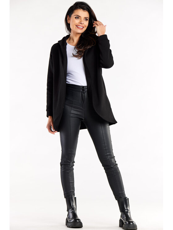 Infinite You Infinite You Mikina M327 Černá Basic Fit