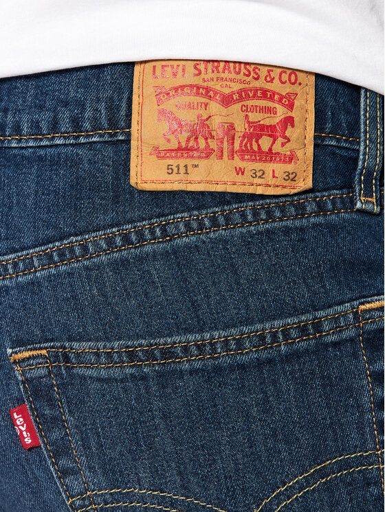 Levi's® Levi's® Jeansy 511™ 04511-1163 Tmavomodrá Slim Fit