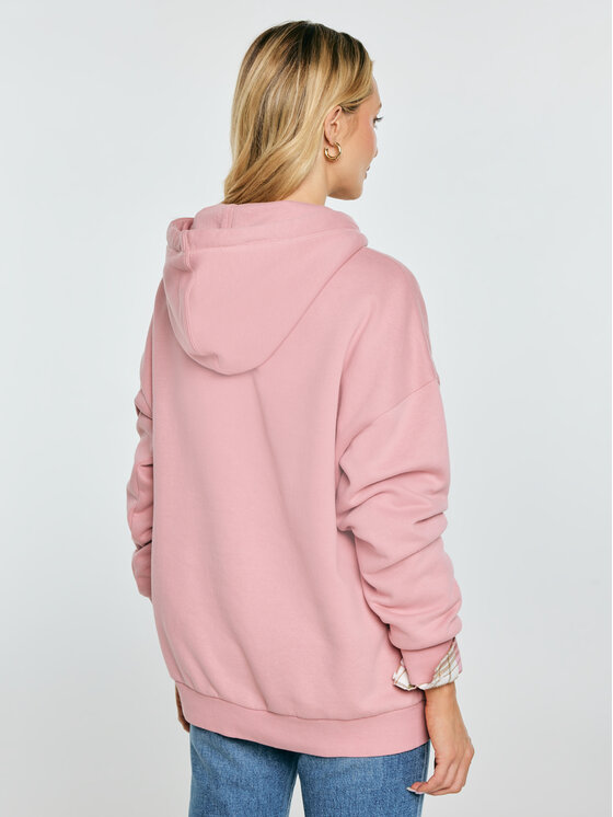 BIG STAR BIG STAR Bluza RAISA Różowy Basic Fit
