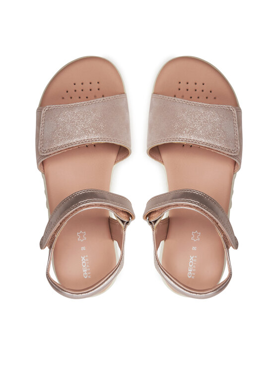 Geox Geox Basutės J Sandal Haiti Girl J028ZA 0MANF C8172 D Rožinė