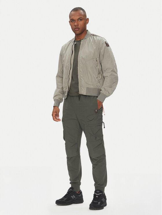 Parajumpers Parajumpers Kurtka bomber Ash 25SMPMJKBZ03 Beżowy Regular Fit