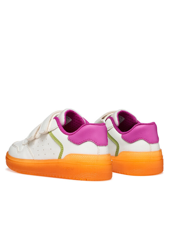 Geox Geox Сникърси J Washiba Girl J45HXB 0003W C0422 M Бял
