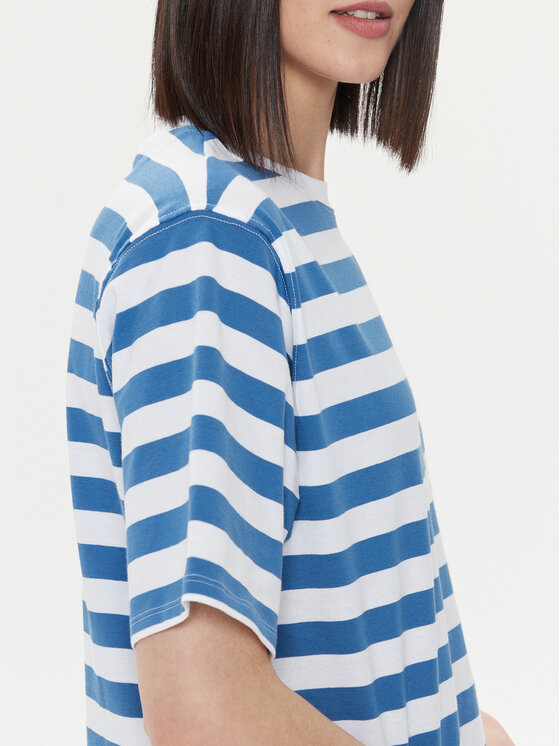 United Colors Of Benetton United Colors Of Benetton Тишърт 34KUD107E Син Comfort Fit