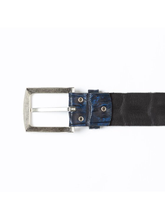 Mustang Mustang Pasek Męski BELT Niebieski