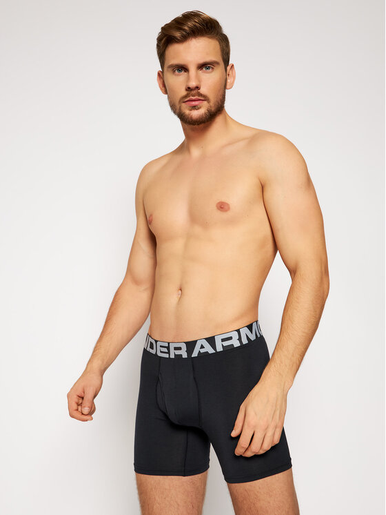Under Armour Under Armour Komplet 3 par bokserek Ua Charged Cotton Boxerjock 1363617 Czarny