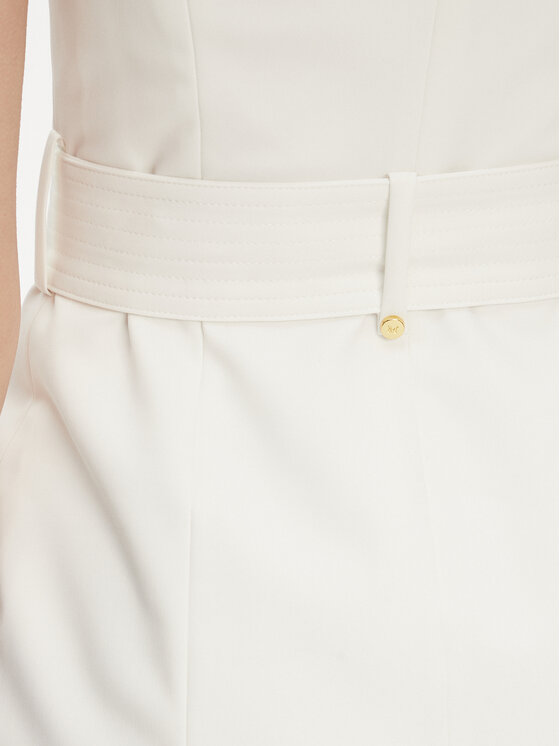 Marciano Guess Marciano Guess Koktel haljina 5YGK37 7311A Bijela Regular Fit