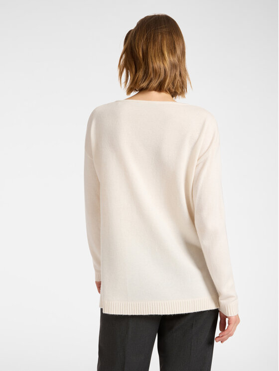 Elena Mirò Elena Mirò Maglione M469Z000602N002 Crema Regular Fit