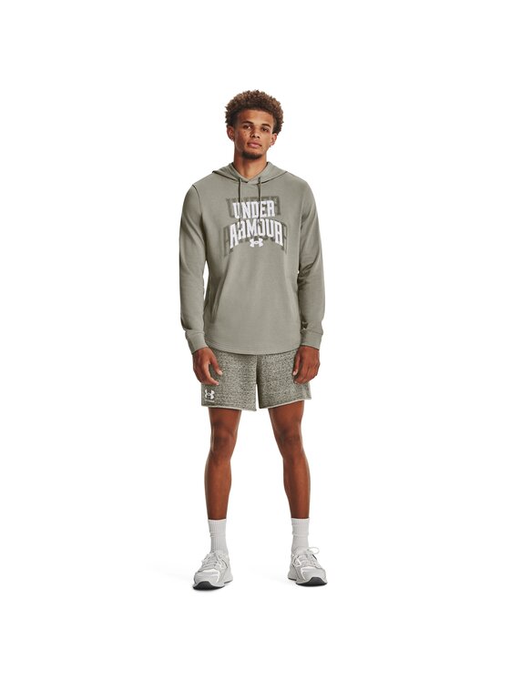 Under Armour Under Armour Bluza Rival Terry Graphic HD Szary Basic Fit