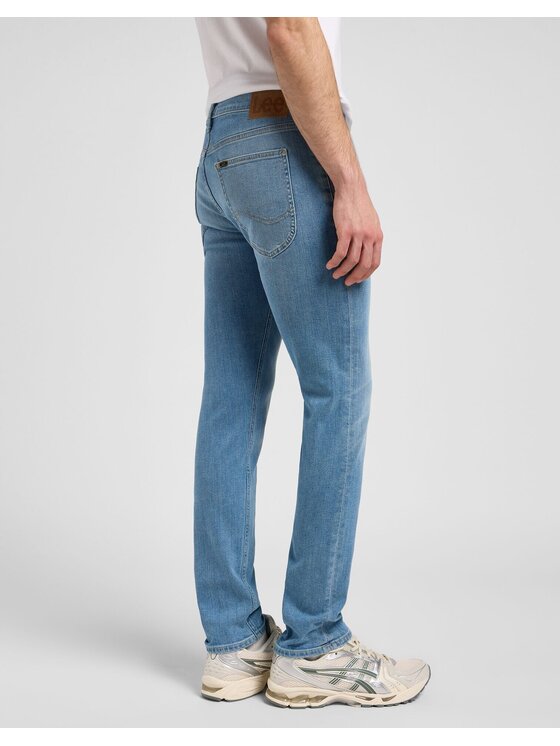 Lee Lee Jeansy LUKE Niebieski Slim Fit