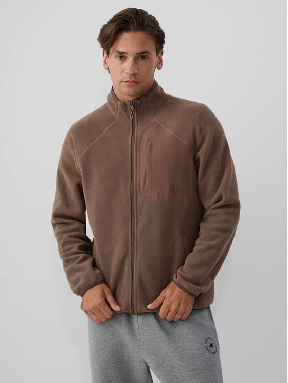 4F 4F Polar COMMERCIAL Brązowy Regular Fit