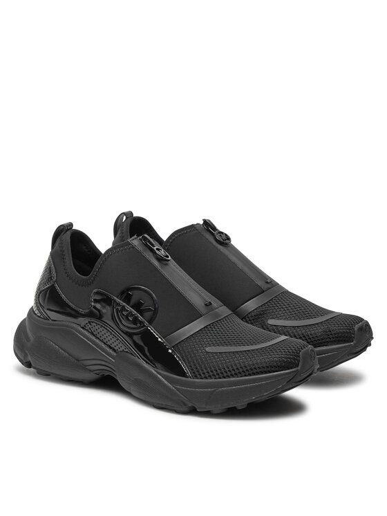 MICHAEL Michael Kors MICHAEL Michael Kors Laisvalaikio batai Sami Zip Trainer 43R5SAFSBD Juoda