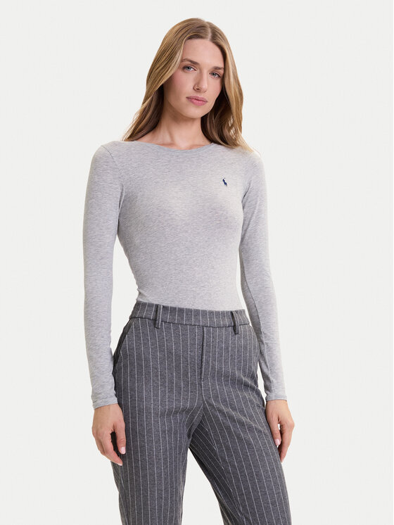 Polo Ralph Lauren Polo Ralph Lauren Боді 4P0491 Сірий Slim Fit