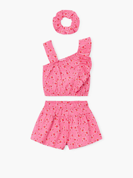 Mayoral Mayoral Set Top und Shorts 3233 Rosa Regular Fit