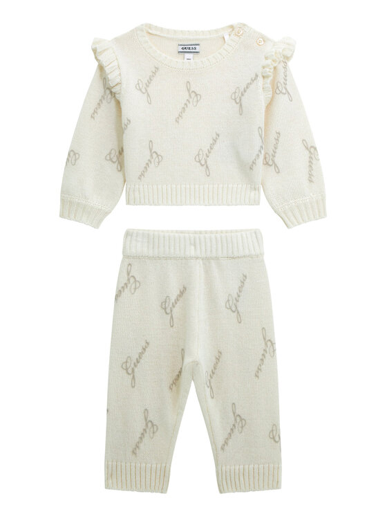 Guess Guess Completo da bambino A5BG12 Z0870 Écru Regular Fit